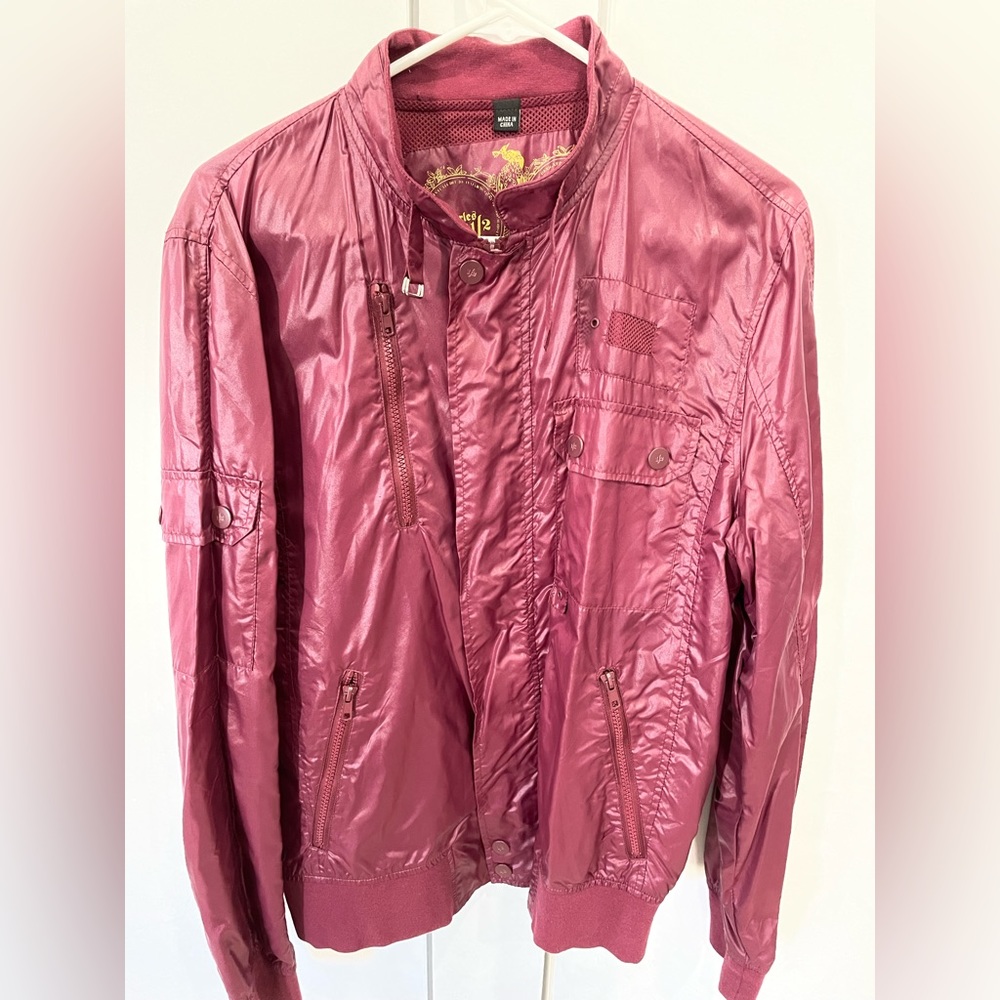 Bomber Jack - Burgundy/maroon